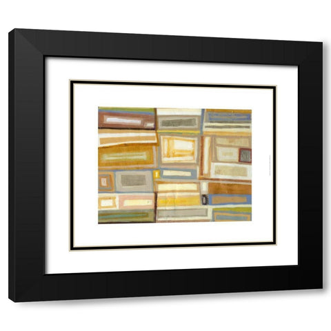 Prosperity I Black Modern Wood Framed Art Print with Double Matting by Wyatt Jr., Norman
