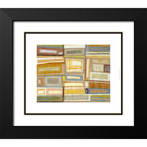 Prosperity I Black Modern Wood Framed Art Print with Double Matting by Wyatt Jr., Norman