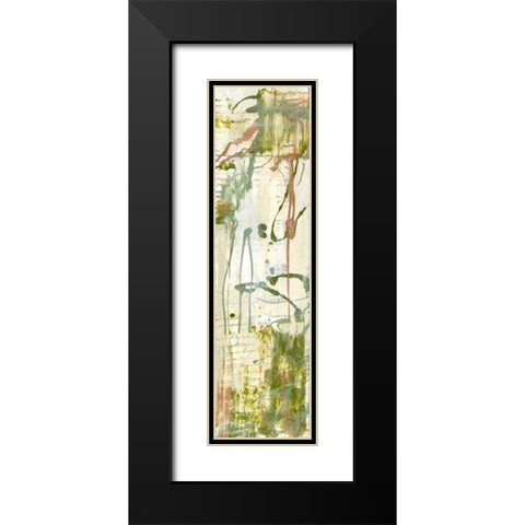 Fluid Motion I Black Modern Wood Framed Art Print with Double Matting by Goldberger, Jennifer