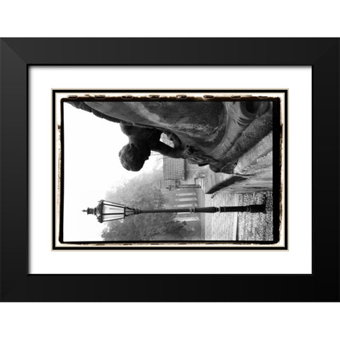 Glimpses of Prague I Black Modern Wood Framed Art Print with Double Matting by DeNardo, Laura