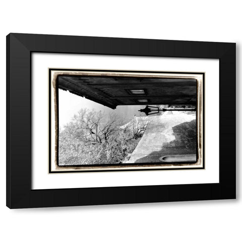 Glimpses of Prague II Black Modern Wood Framed Art Print with Double Matting by DeNardo, Laura