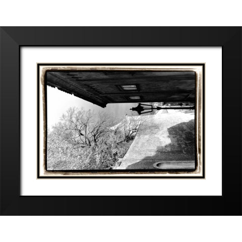 Glimpses of Prague II Black Modern Wood Framed Art Print with Double Matting by DeNardo, Laura