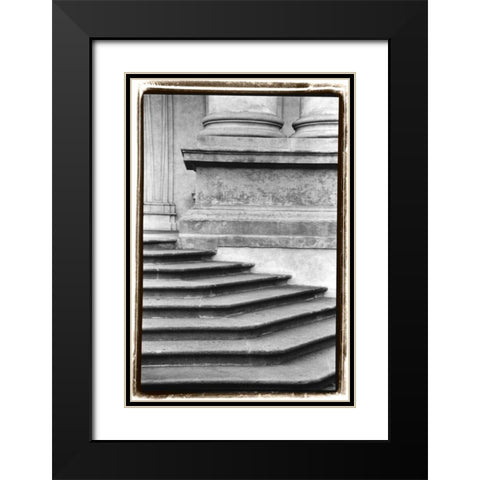Enduring Qualities I Black Modern Wood Framed Art Print with Double Matting by DeNardo, Laura