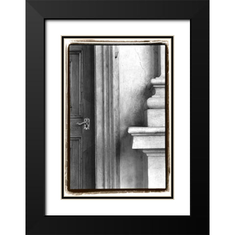 Enduring Qualities II Black Modern Wood Framed Art Print with Double Matting by DeNardo, Laura