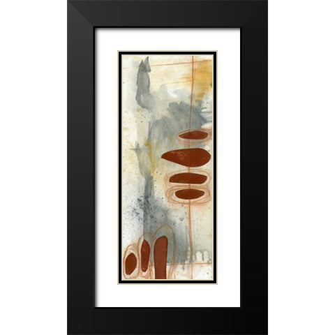 Reversal I Black Modern Wood Framed Art Print with Double Matting by Goldberger, Jennifer