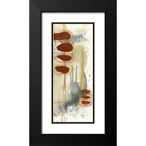 Reversal II Black Modern Wood Framed Art Print with Double Matting by Goldberger, Jennifer