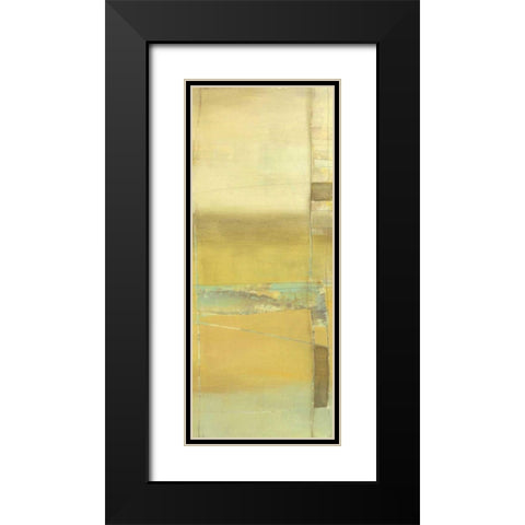 Interconnected II Black Modern Wood Framed Art Print with Double Matting by Goldberger, Jennifer