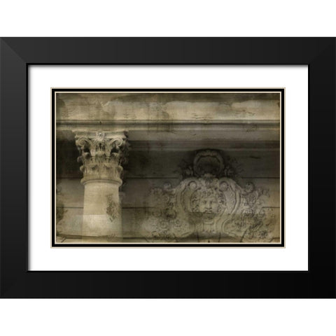 Ornate Architecture II Black Modern Wood Framed Art Print with Double Matting by Harper, Ethan