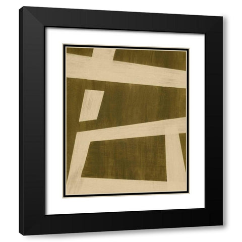 Inversion II Black Modern Wood Framed Art Print with Double Matting by Vision Studio