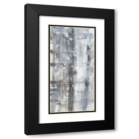 Grey Matter I Black Modern Wood Framed Art Print with Double Matting by Goldberger, Jennifer