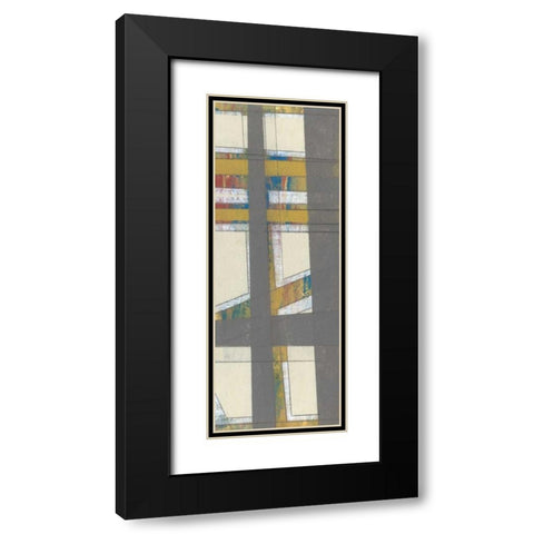 Primary Industry II Black Modern Wood Framed Art Print with Double Matting by Goldberger, Jennifer