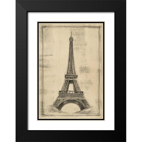 European Icons I Black Modern Wood Framed Art Print with Double Matting by Harper, Ethan