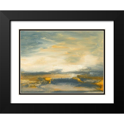 Lovely Day II Black Modern Wood Framed Art Print with Double Matting by Gordon, Sharon