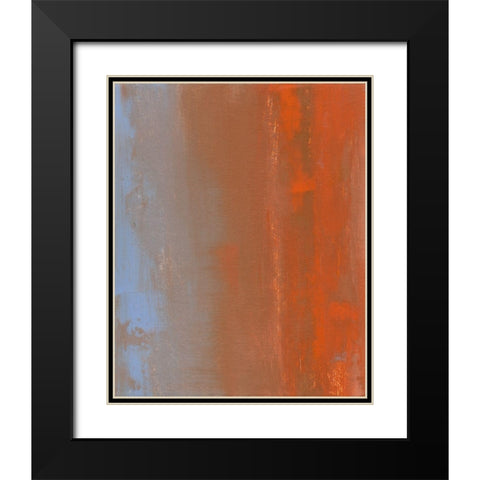 Tango I Black Modern Wood Framed Art Print with Double Matting by Gordon, Sharon