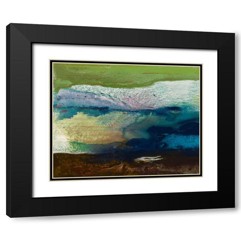 Free Rein I Black Modern Wood Framed Art Print with Double Matting by Jasper, Sisa