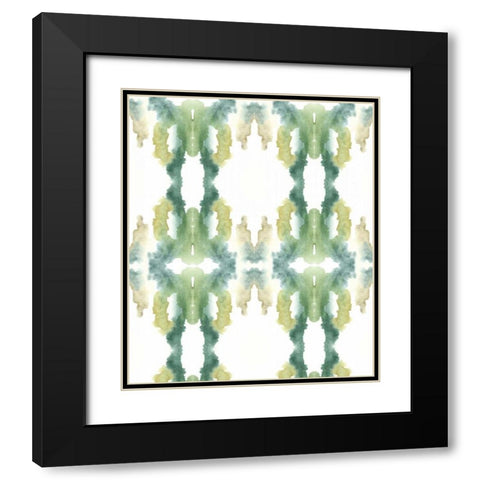 Buoyancy V Black Modern Wood Framed Art Print with Double Matting by Zarris, Chariklia