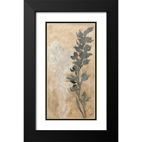 Contrary I Black Modern Wood Framed Art Print with Double Matting by Meagher, Megan