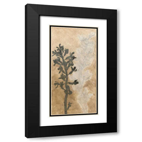 Contrary II Black Modern Wood Framed Art Print with Double Matting by Meagher, Megan
