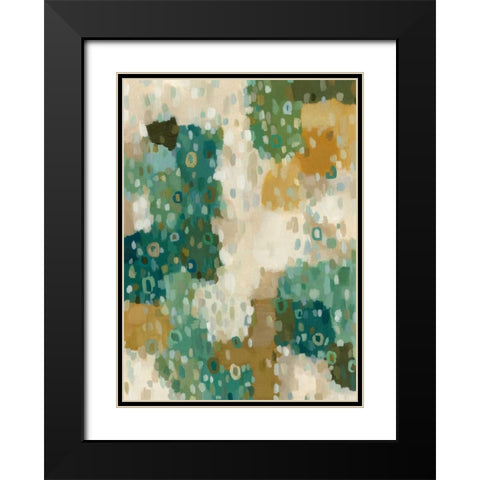 Delancey I Black Modern Wood Framed Art Print with Double Matting by Zarris, Chariklia