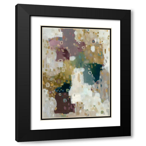 Astoria II Black Modern Wood Framed Art Print with Double Matting by Zarris, Chariklia