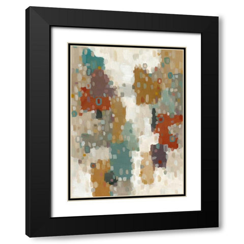 Boerum I Black Modern Wood Framed Art Print with Double Matting by Zarris, Chariklia