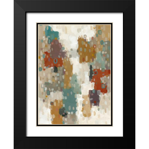 Boerum I Black Modern Wood Framed Art Print with Double Matting by Zarris, Chariklia