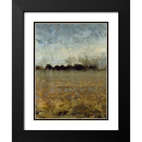 Free Range II Black Modern Wood Framed Art Print with Double Matting by OToole, Tim