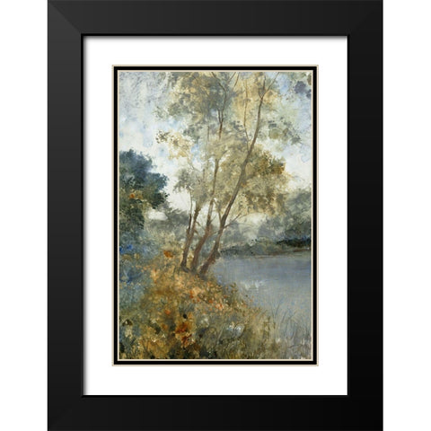 Ethereal Waters I Black Modern Wood Framed Art Print with Double Matting by OToole, Tim