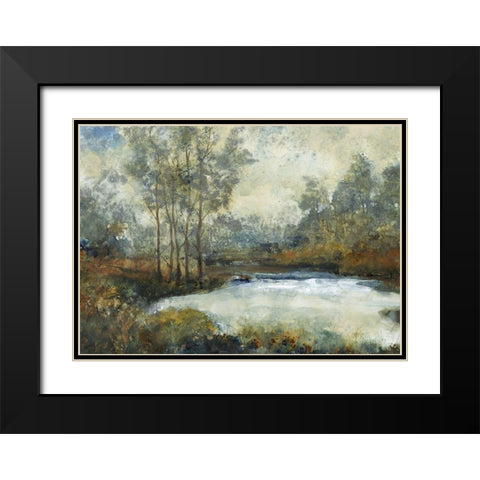 Ethereal Light I Black Modern Wood Framed Art Print with Double Matting by OToole, Tim