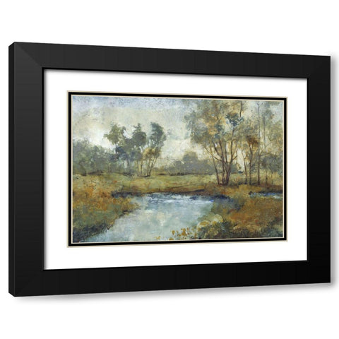 Ethereal Light II Black Modern Wood Framed Art Print with Double Matting by OToole, Tim
