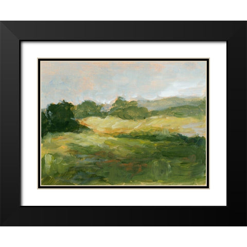 Early Autumn III Black Modern Wood Framed Art Print with Double Matting by Harper, Ethan