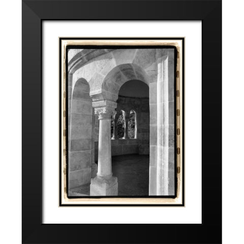 Fishermans Bastion IV Budapest Black Modern Wood Framed Art Print with Double Matting by DeNardo, Laura