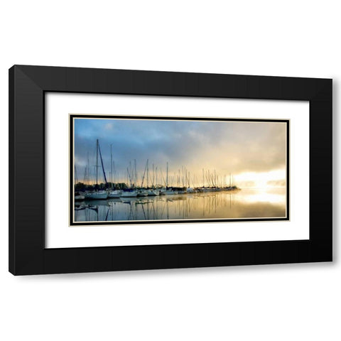 Breaking Through II Black Modern Wood Framed Art Print with Double Matting by Head, Danny