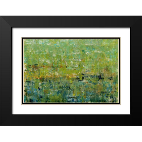 Opulent Field I Black Modern Wood Framed Art Print with Double Matting by OToole, Tim