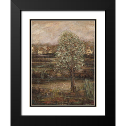 Field of Dreams II Black Modern Wood Framed Art Print with Double Matting by Crawford, Beverly