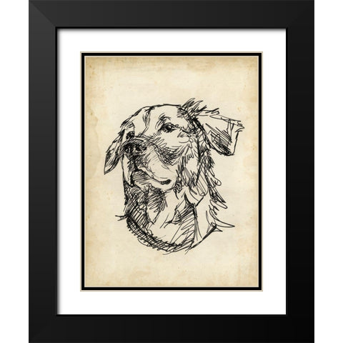 Breed Studies VIII Black Modern Wood Framed Art Print with Double Matting by Harper, Ethan