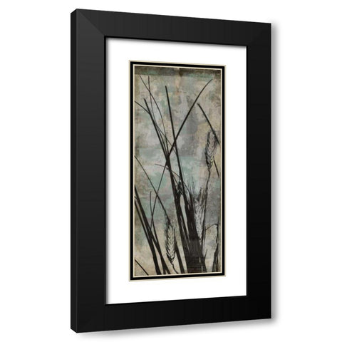 Wild Grasses I Black Modern Wood Framed Art Print with Double Matting by Goldberger, Jennifer