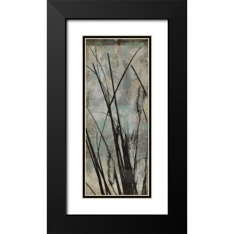 Wild Grasses I Black Modern Wood Framed Art Print with Double Matting by Goldberger, Jennifer