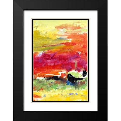 Air Apparent III Black Modern Wood Framed Art Print with Double Matting by Bothne, Janet