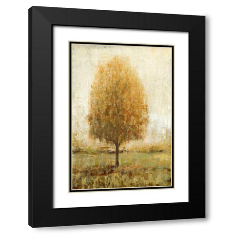 Alone I Black Modern Wood Framed Art Print with Double Matting by OToole, Tim