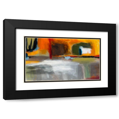 Changed Perspective I Black Modern Wood Framed Art Print with Double Matting by Jasper, Sisa