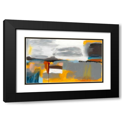 Changed Perspective II Black Modern Wood Framed Art Print with Double Matting by Jasper, Sisa