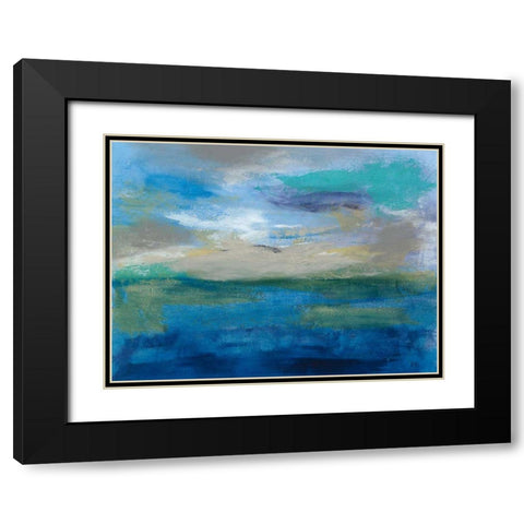 Viewpoint I Black Modern Wood Framed Art Print with Double Matting by Jasper, Sisa