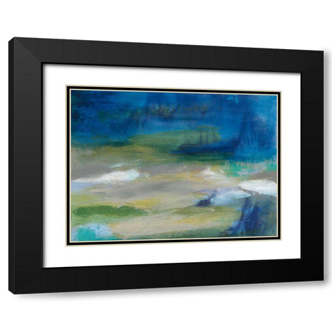 Viewpoint II Black Modern Wood Framed Art Print with Double Matting by Jasper, Sisa