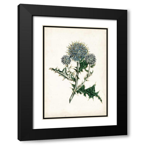 Curtis Blues III Black Modern Wood Framed Art Print with Double Matting by Curtis