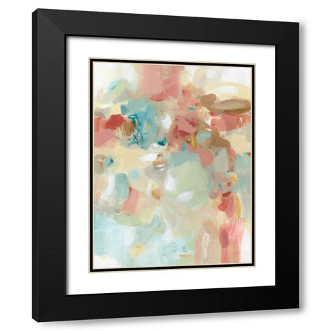 Rosewood Fences Black Modern Wood Framed Art Print with Double Matting by Long, Christina