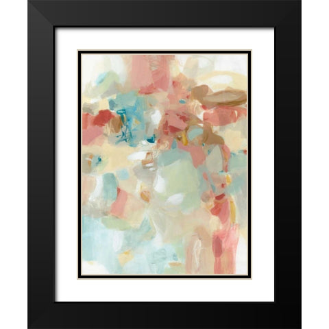 Rosewood Fences Black Modern Wood Framed Art Print with Double Matting by Long, Christina