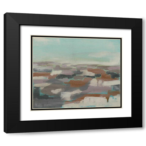 Sky Field I Black Modern Wood Framed Art Print with Double Matting by Goldberger, Jennifer