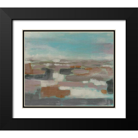 Sky Field II Black Modern Wood Framed Art Print with Double Matting by Goldberger, Jennifer