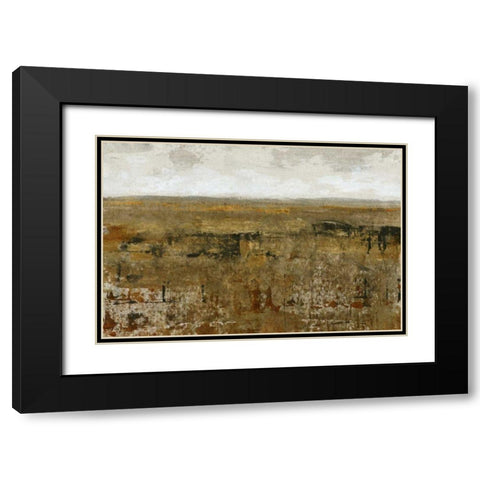 Afternoon Glow I Black Modern Wood Framed Art Print with Double Matting by OToole, Tim